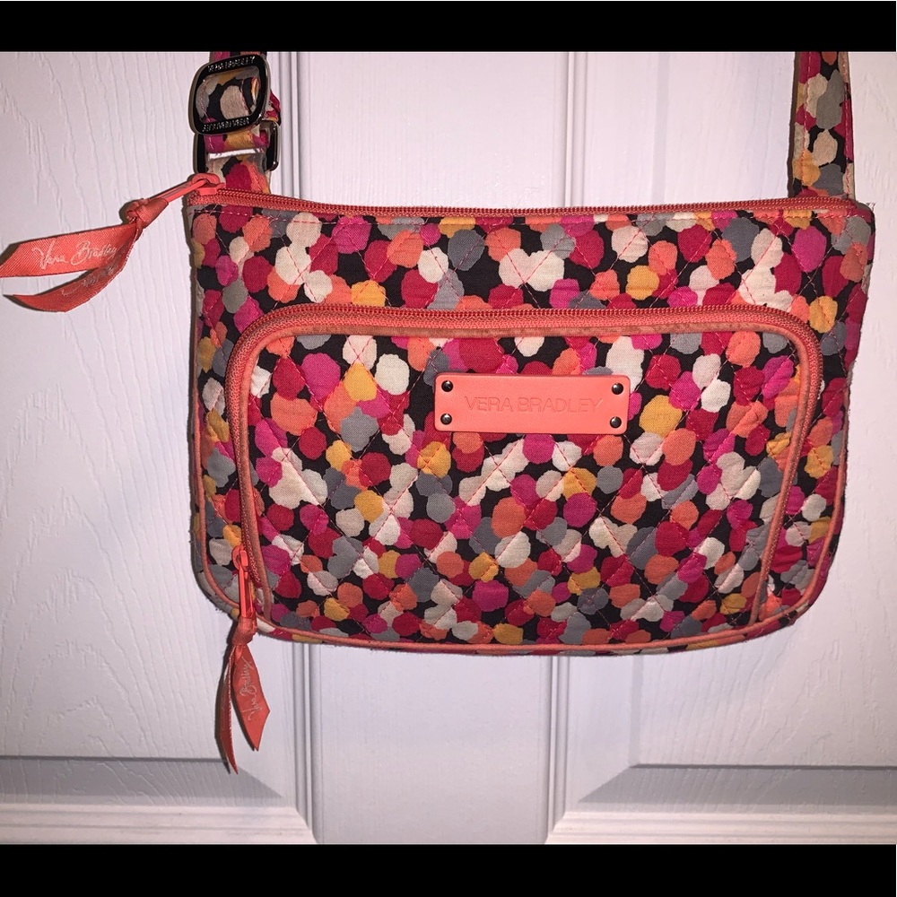 Coral Vera Bradley Crossbody Purse!